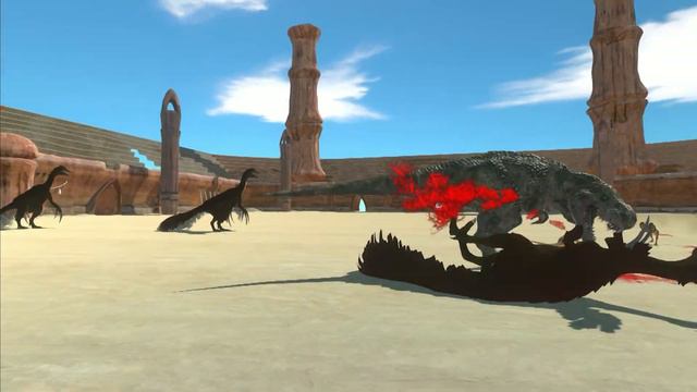 5 Level Of Therizinosaurus: Dinosaurus VS Giant Therizinosaurus - Animal Revolt Battle Simulator