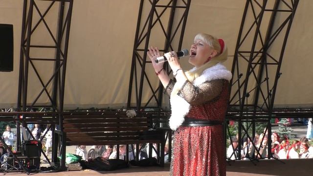 СНЕЖНАЯ РУСЬ! ВАЛЕРИЯ ФЁДОРОВА В ЦЕНТРАЛЬНОМ ПАРКЕ НОГИНСКА В ДЕНЬ РОССИИ! смотреть онлайн