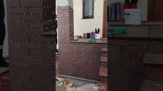 укладка клинкерной плитки на крыльцо. смотреть онлайн