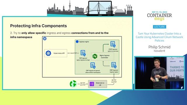 Turn Your Kubernetes Cluster Into a Castle Using Advanced Cilium Network Policies - Philip Schmid смотреть онлайн