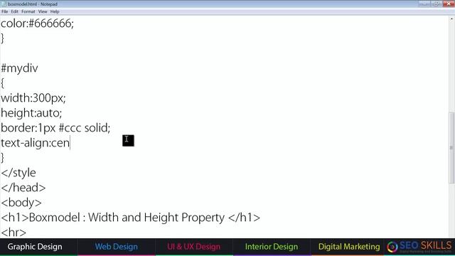 What is CSS Box Model - Telugu Tutorial смотреть онлайн