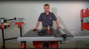 Настройка круглопильного станка JIB 25102c и демонстрация в работе
