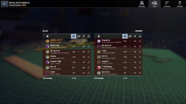 WoT Blitz VK90.01 (P) review Dad Vs Son who got the better ace? смотреть онлайн