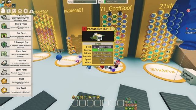 Пчелу на 25 уровень ▶ Bee Swarm Simulator смотреть онлайн