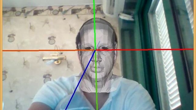 3D Head Model Rendering On Human Face - OpenCV/OpenGL смотреть онлайн