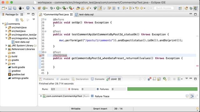 Integration testing with Spring Boot - part 2 смотреть онлайн