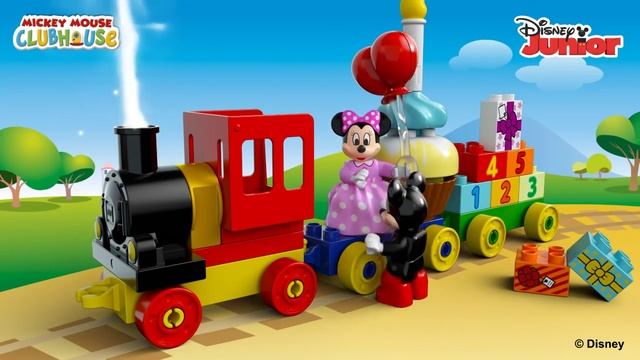 Lego Duplo - 10597 - Лего Дупло День рождения с Микки и Минни смотреть онлайн