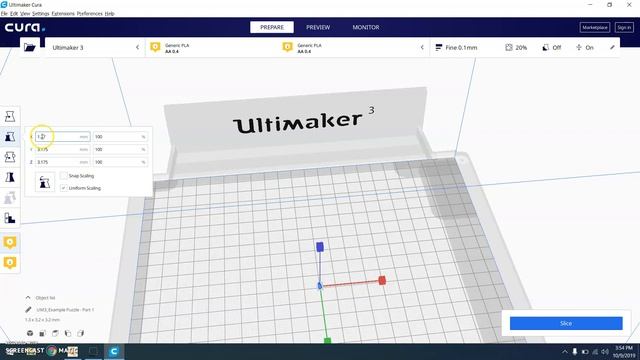 Puzzle - Using Cura Print Software смотреть онлайн