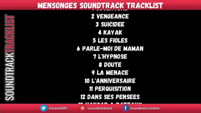 Mensonges Soundtrack Tracklist | Mensonges / Liar (2021) Audrey Fleurot, Arnaud Ducret
