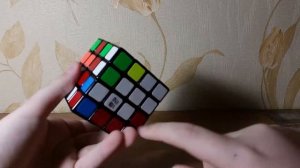Обучение сборки. кубика рубика 4×4 1часть  «Желтый и белый центры»