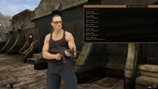 Taunting Strong NPCs in Morrowind смотреть онлайн