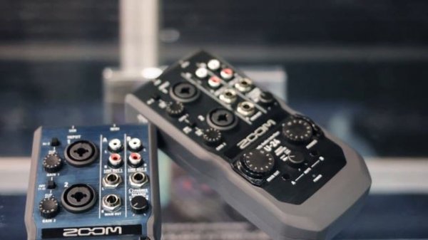 Zoom U-24 и U-44 Первый взгляд. Musikmesse 2016 djshop.by