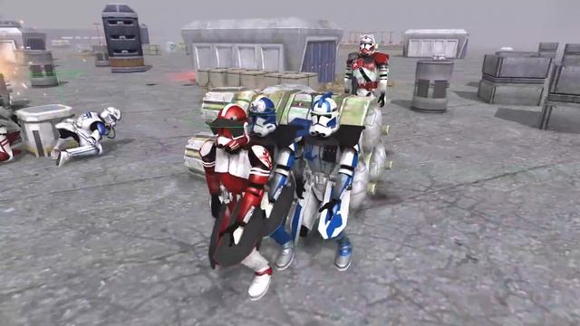 Squid Game w/ ALL Clone Commanders! ~ Red Light Green Light - Men of War: Star Wars Mod смотреть онлайн