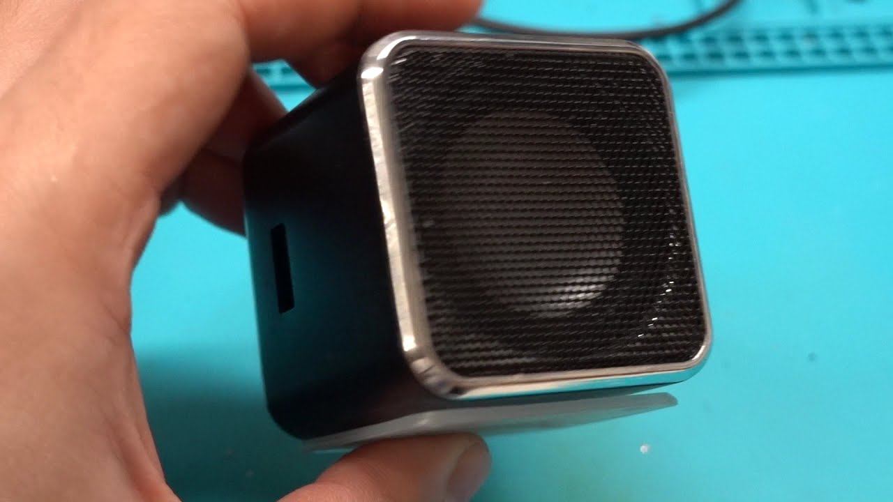 Ремонт или переделка портативной китайской колонки TD-V26 смотреть онлайн