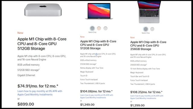 Apple M1 vs Intel vs AMD, Mac mini, MacBook Air, MacBook Pro 13 смотреть онлайн
