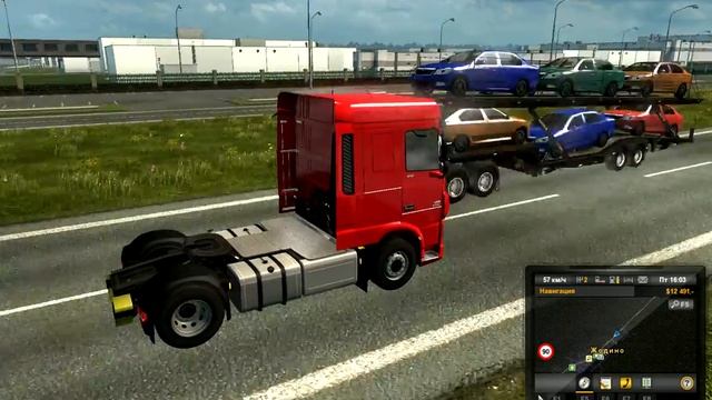 ETS 2 Карта Минск-Москва-Крым CJSC Belgee смотреть онлайн