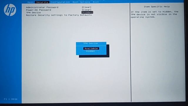 Як увімкнути TPM на ноутбуці hp Pavilion 15 смотреть онлайн