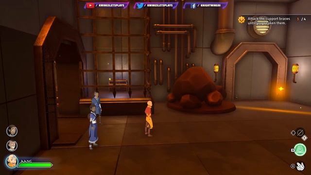 Avatar The Last Airbender Quest For Balance Full Game Part 7 Toph Book Two Earth