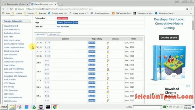 configuring selenium with Testng using maven Project смотреть онлайн