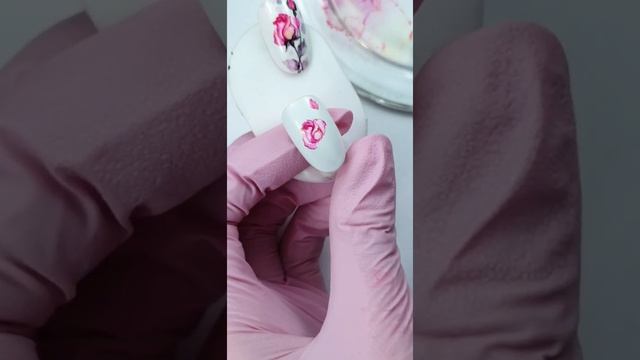 Шикарная техника акварели на ногтях, чернилами смотреть онлайн