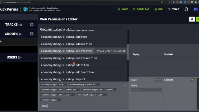 Economy Shop GUI Plugin All Permissions | DEOP PLAYER USE ECONOMY SHOP | Economy Shop Gui Permissio