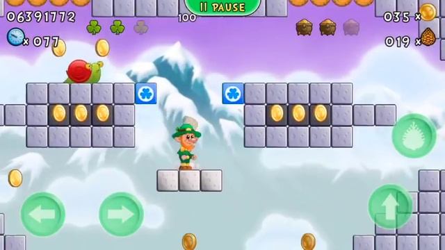 Lep's World 3, Winter Land, Level 2-8 walkthrough with 3 Gold Pots (Android, iOS game app) смотреть онлайн