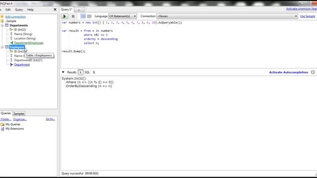 Part 32 LinqPad Tutorial смотреть онлайн