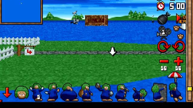 DOS Gameplay [003] Lemmings 3D смотреть онлайн