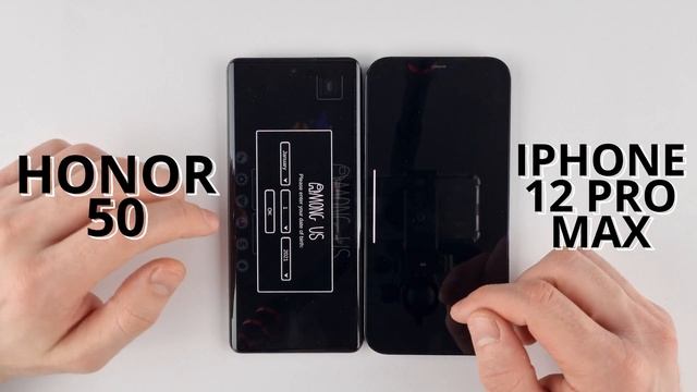 HONOR 50 VS IPHONE 12 PRO MAX SPEED TEST смотреть онлайн