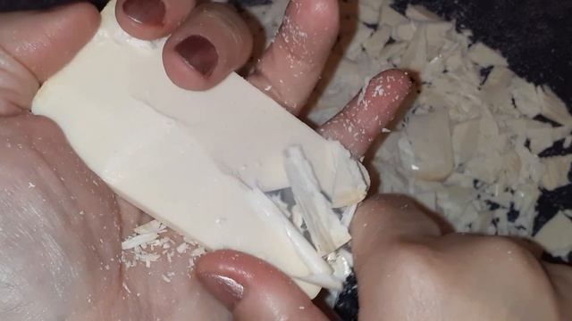 Крупная резка/ АСМР/ глицериновое мыло из Ашана/ Cutting Soap