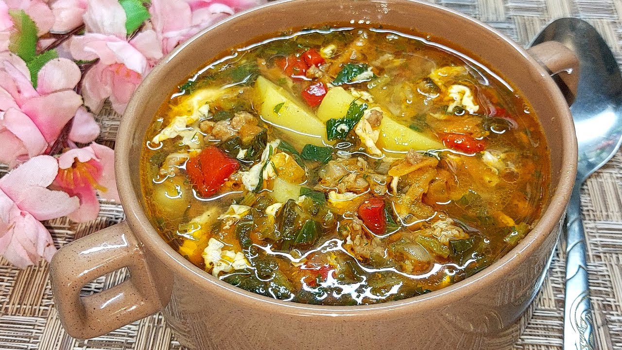 Обалденный БОРЩ со Щавелем по-новому.Теперь буду готовить так Всегда.Быстрый и вкусный Щавелевый Суп смотреть онлайн