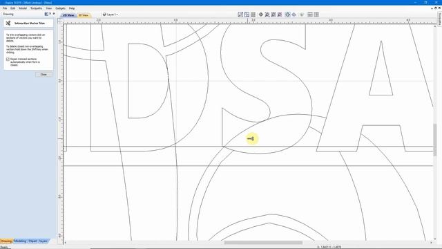 Designing a Monogram Sign Using Vectric Software смотреть онлайн