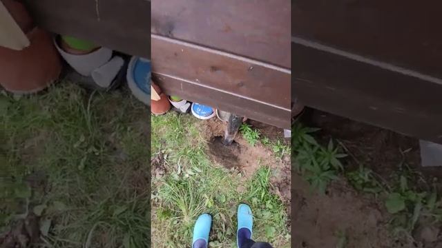 Винтовые сваи спустя 7 лет. Когда сгниют сваи и дом рухнет? смотреть онлайн