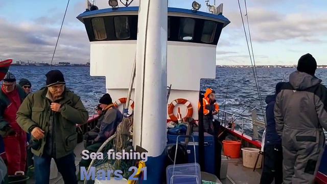 Sea fishing Denmark Mars 2021🇩🇰🇩🇰🌹♥️♥️♥️ смотреть онлайн