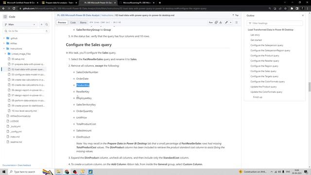 Lab 02 Load Data With Power Query in Power BI Desktop | PL 300 Data Analyst | BK Engineering смотреть онлайн