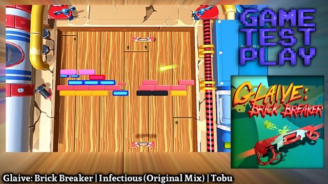 Glaive: Brick Breaker Soundtrack Gameplay Music Mashup смотреть онлайн