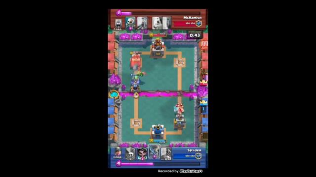 Слив боев НОВЫМИ КАРТАМИ В CLASH ROYALE!!! смотреть онлайн