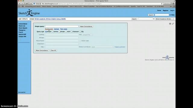 using sketch engine смотреть онлайн