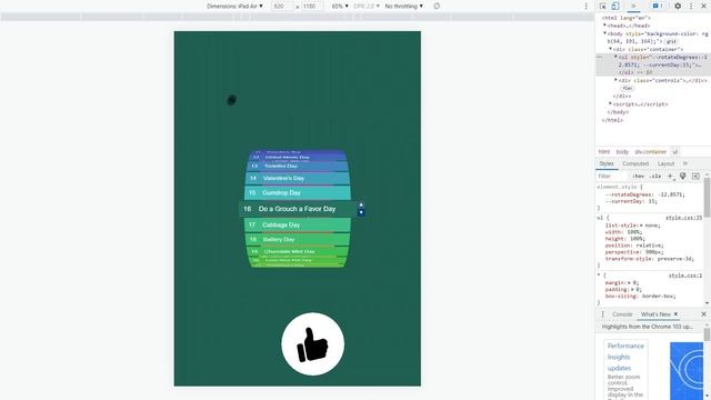 3D Carousel Using HTML CSS & JS | CSS 3D Effects смотреть онлайн