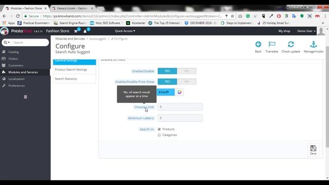 Prestashop Search Auto Suggest - Video Tutorial смотреть онлайн