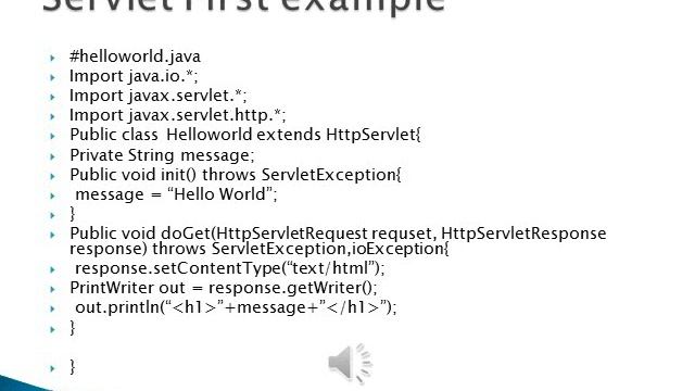 Java Servlet Technology II смотреть онлайн