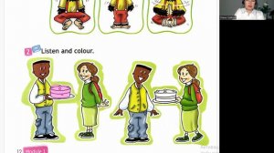 Урок 5. Английский для 1 класса. Spotlight Starter. Урок 3a (стр. 12-13)