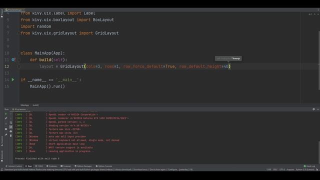 Урок по kivy python №2 | Разметка Layout (Boxlayout, Gridlayout, Floatlayout) смотреть онлайн
