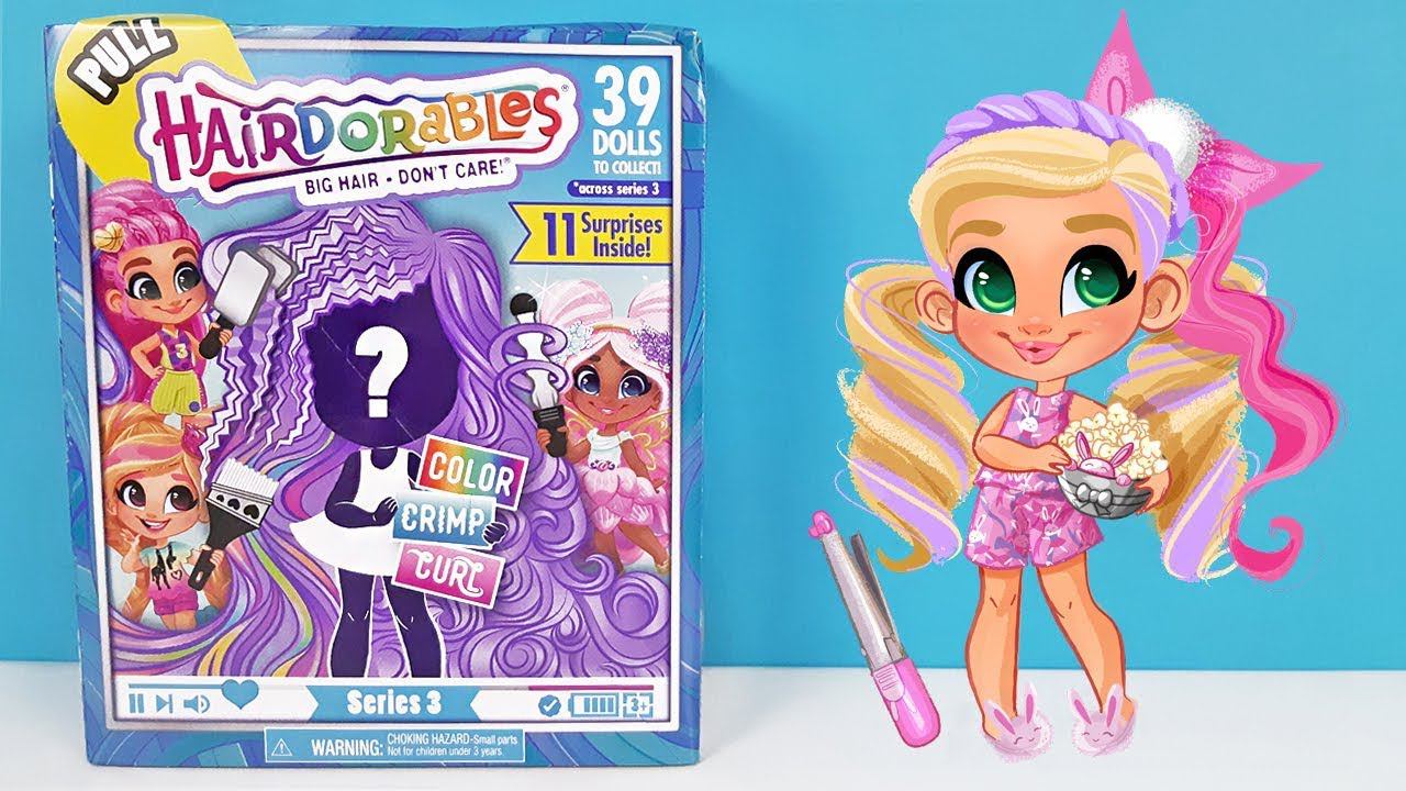 КУКЛЫ HAIRDORABLES 3 СЕРИЯ C шикарными прическами! Игрушки НЕ ХУЖЕ LOL Dolls Surprise Unboxing