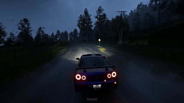 Late night driving in the rain (sad hours) смотреть онлайн