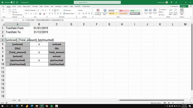 Hướng dẫn sử dụng ngôn ngữ SQL để tạo báo cáo siêu tốc trên Excel - ERX Vietnam смотреть онлайн