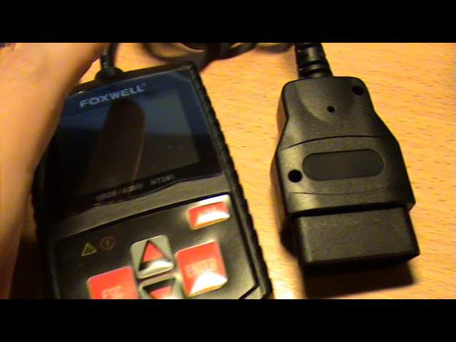 Недорогой прибор для диагностики автомобилей foxwell NT201 смотреть онлайн