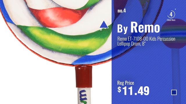 Top 10 Remo Toys & Games [2018]: Remo KD-5080-01 Kids Percussion Floor Tom Drum - Fabric Rain смотреть онлайн