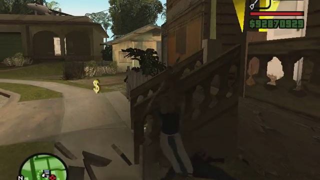 GTA San Andreas обзор оружия №1 смотреть онлайн