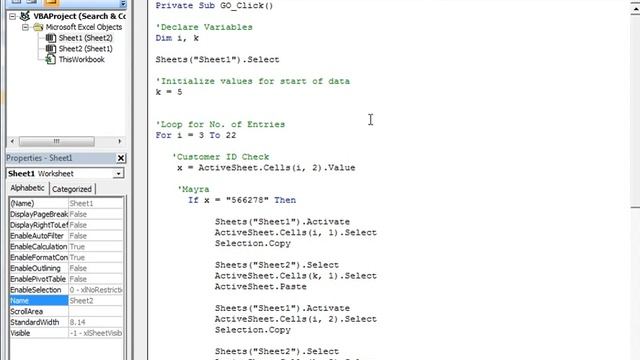 How to Search and Copy rows in excel | VBA | English смотреть онлайн
